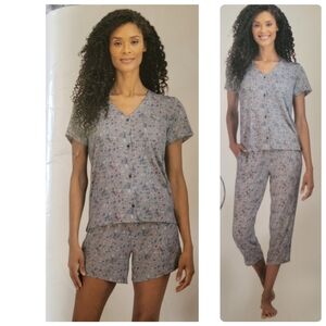 LUCKY BRAND 3 PIECES LADIES BUTTON FRONT